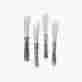 7951104 00111 Supremehousewares Supreme Spreaders Housewares Tassel Design Cheese Set Of 4 795110001114