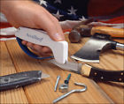 001c 0015896000010 White Accusharp Knife Tool Sharpener With Full Length