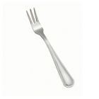 0021-07 Winco Stainless Steel Continental Cocktail Oyster Fork Mirror 842169104386