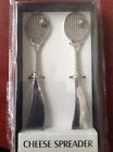 7951107 00730 Wine Things Tennis Racket Cheese Spreader Sliver 795110007307