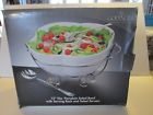 028199633137 Gondinger Godinger White Porcelain Salad Entree Bowl With