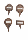 028225921221 Bombay Home Wood Silver