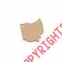 032-oh0102 Epicurean New Ohio State Shaped Cutting And Serving Board Natural 10 By 13 844809006968