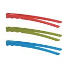 0999051 Trudeau Silicone Cooking Tongs Red