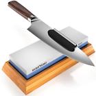 1 Gilded Chef Knife Sharpening Stone And Premium Whetstone 653476762776