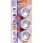 1002 Kamenstein Set Of 3 Magnetic Storage Tins 037531010024