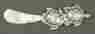 10102a Mud Pie Tropical Beach Polished Metal Sea Turtle Knife Spreader