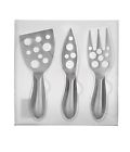 1064set Franmara Small Stainless Steel 3 Piece Cheese Tool Set