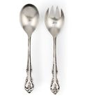 11-19-035 Shiraleah Home Mr Mrs Salad Servers Antique Silver 848616063954