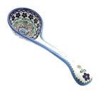 11-du24 Vena Blue Rose Polish Pottery Aztec Flower Soup 724235713770