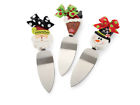 122327 Snowman Santa North Collection Cake Gift Pole Servers Reindeer