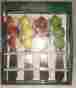 12684 Boston Warehouse Cheese Spreaders 4 Stainless Steel Knives Apple Themed By