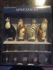 12739 Boston Warehouse Nib Set Of Warren Kimble Cat Spreaders