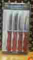 1281 Hic Harold Import Co Tramontina Porterhouse Steak Knife Stainless Steel Knive Set Of 4