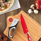 13132 Knife Sharpener Steel Ceramic Rod Stage Manual Blade 717972113132