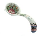 1367-art149 Zaklady Blue Rose Polish Pottery Floral Butterfly Soup 5907156306503