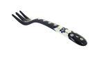 1368-166a Zaklady Blue Rose Polish Pottery Flowering Peacock Fork 5907154550199