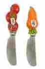0266022 14254 Carrot Tomato Spreader Boston Warehouse Set 026602142542