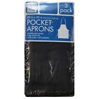 143388 Daily Chef Pocket Aprons Black 078742045085