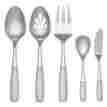 1482745000 Reed Barton New Colton 45-piece Flatware Set Dining Entertaining 735092233509
