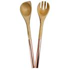 192598025975 Country Kitchen Pcs Salad Server Set Acacia Wooden