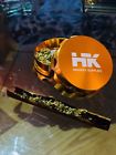 2019 Herb Grinder Large Pollen Kief Catcher Sharp Teeth Aluminum