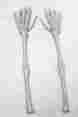 222959 1506 Skeleton Salad Tongs Greenbrier Halloween Kitchen Serving Utensil Tableware Party Prop New 639277140135