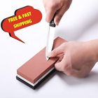 24695 Branded Double Sided Whetstone Knife Sharpening Silicone Base 709596424695