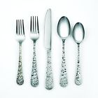282520r Cambridge Silversmiths Piece Indira Kashmira Antique Flatware Set 719978992131