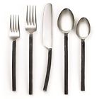 283120ds Cambridge Silversmiths High Quality Indira Aisha Black Flatware Set