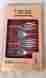 3166 Twine New Rustic Elegance Chateau Reusable 4 Set Cheese Zinc Metal Fork Markers