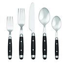 739t0202ce  321435 Hampton Forge Astoria Dinner Set Black 733652150662