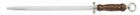3313-14 Mundial Round Regular Cut Sharpening Steel Wood Handle 049774733448