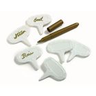 347 Norpro White Porcelain Cheese 028901003470
