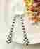 3726540 Mackenzie Childs Courtly Check 2 Piece Serving Set Fork Spoon Backordered Nib