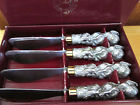 4-366 Apples Arthur Court Designs Stainless Steel Aluminum Set Of 4 Apple Spreaders Nib 752659006703