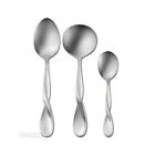 4003 Oneida Stainless Steel Satin Aquarius 3 Piece Hostess Set 078737853275