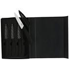 48155 Melange Steak Sets Ceramic Knife With Black Handle 700465370679