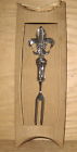 486868 The Perfect Host Alloy Fleur De Lis Handle Cheese Pick