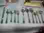 4ra11500mngx Mcleland 46 Piece Excelsior Flatware 18 10 Stainless Steel Monogrammed I 813924014646