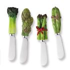 5008 Bigkitchen Vegetable Stainless Steel And Hand Painted Resin Spreader Set Of 4 855910500801