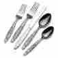 5114326 Syratech Domestic Back To School Silver Avery 20pc Flatware Set Sets 809395309831