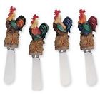 5138 Supreme Housewares Spreader Set Of 4 Rooster 855910513801