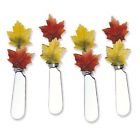 5174 Supreme Housewares Spreader Set Of 4 Fall Leaves 855910517403