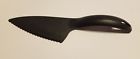 5193a 5193 Tupperware Cut Serve Pie Serrated Server Vintage Nylon Black Gray