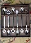 5255oc51 Sambonet Party Lucky Espresso Coffee Teaspoons Pcs 8014808885815