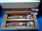 550-lr156591 Lauren By Ralph Salad Servers Crocodile Pattern Stainless Steel New Thanksgiving