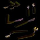 61-0050 Parsons Straight Knife Featherlike Utensil Oz 065292203508