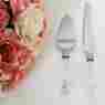 610112 Wedding Supplies Cake Serving Set Anniversary Party Faux Crystal Handle New 781119610112
