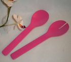 6194203311828 Hallmark Salad Serving Set Pink